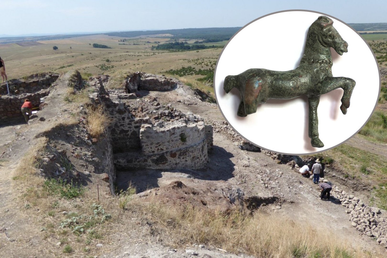 Откриха бронзово конче при разкопките на Русокастро  - E-Burgas.com