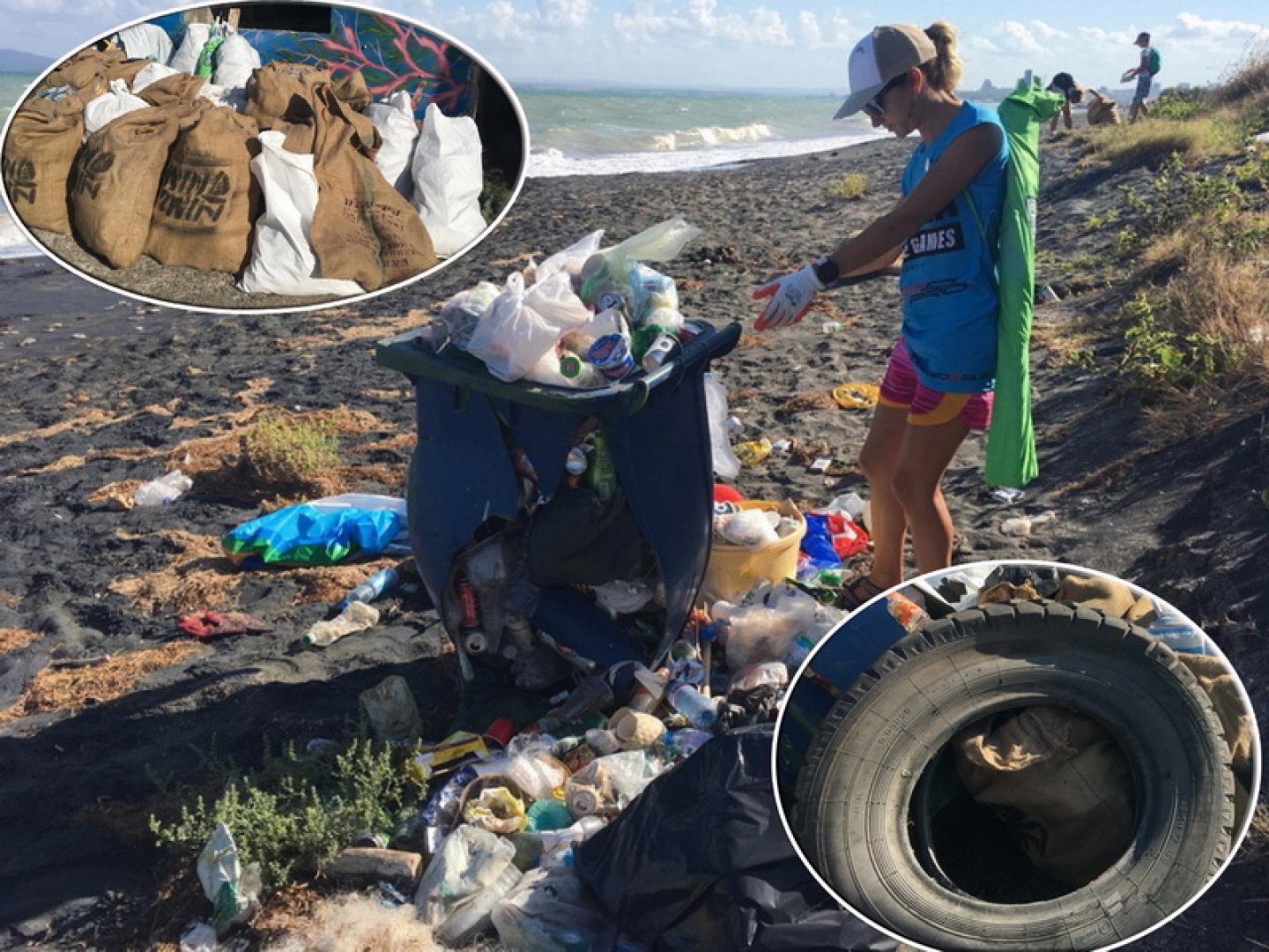 Близо половин тон боклуци е резултатът от съботното почистване на плажа в Бургас - E-Burgas.com
