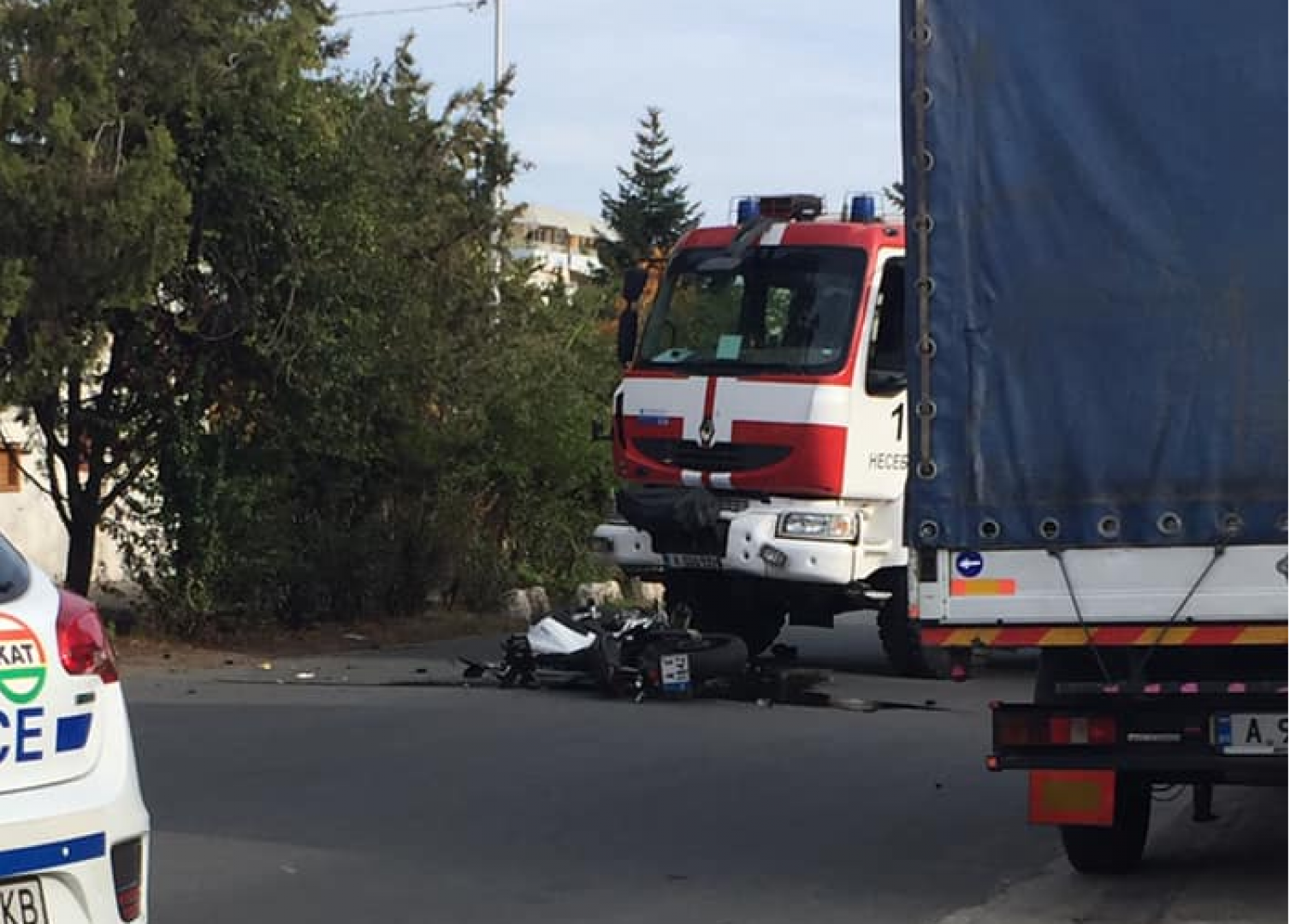 Почина мотористът, ударен от пожарна кола в Слънчев бряг - E-Burgas.com