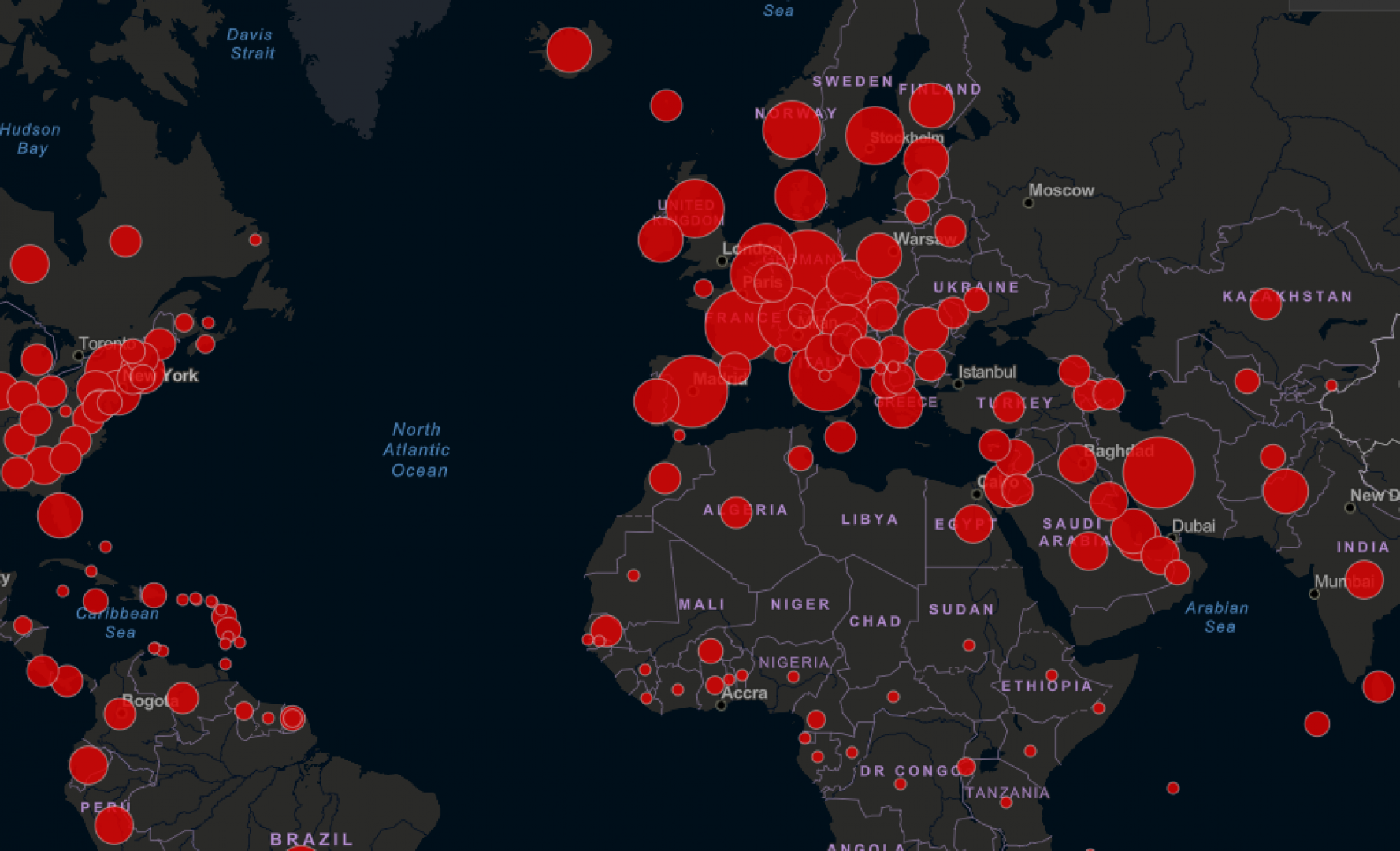 COVID 19 за ден: 817 смъртни случая и 15,744 заразени по света - E-Burgas.com
