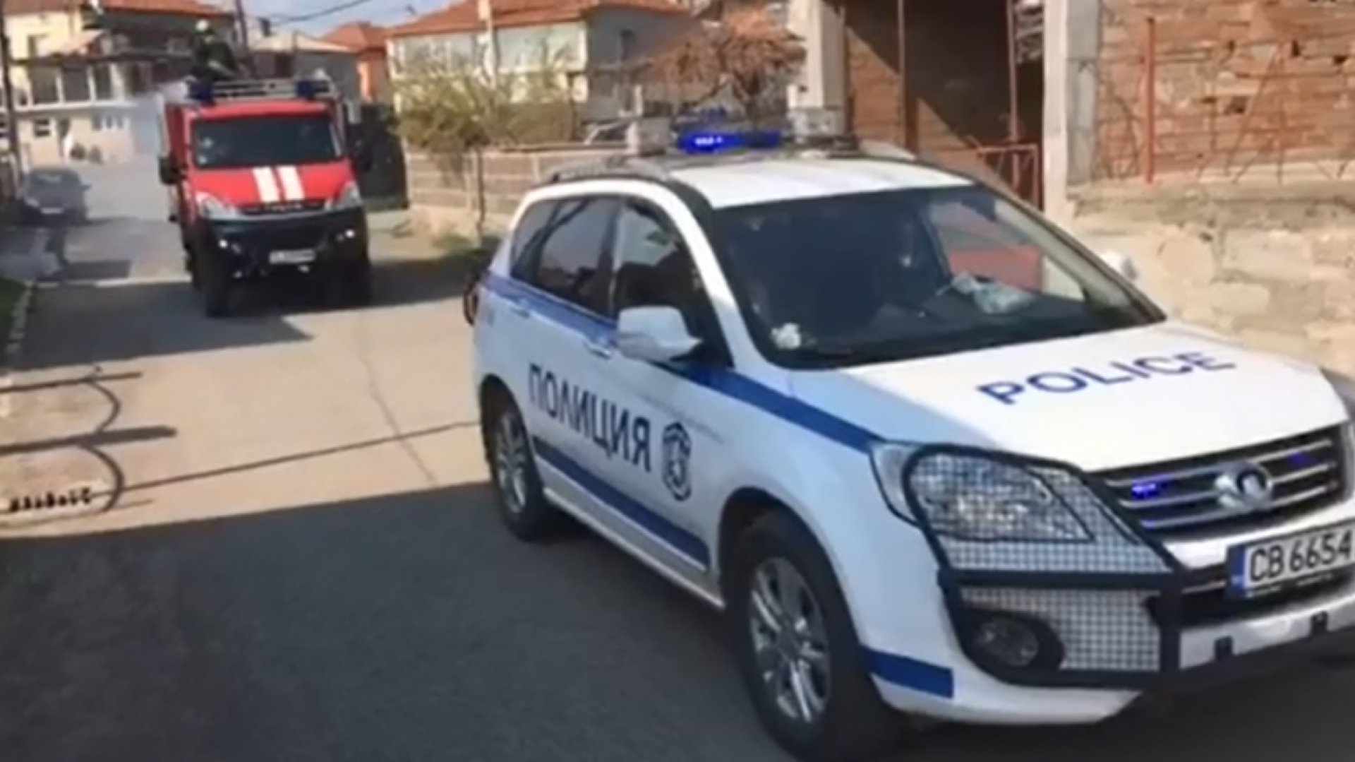 Патрулка ескортира дезинфектирането в Рудник и Черно море (Видео)  - E-Burgas.com