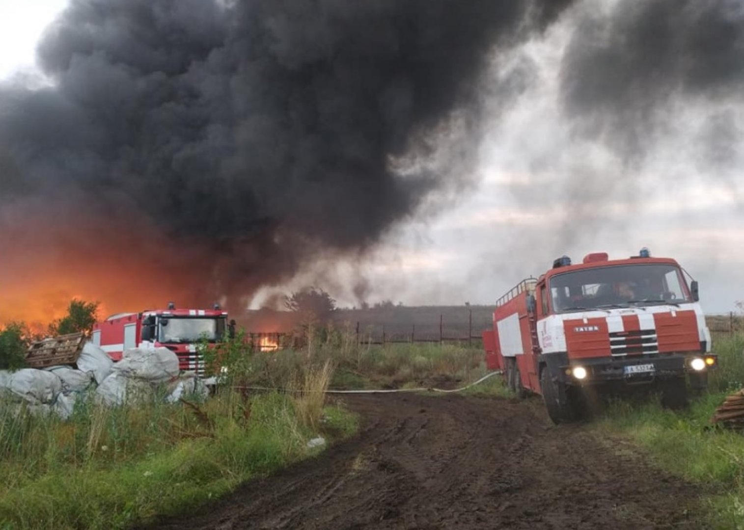 РИСОВ-Бургас: Няма замърсяване на въздуха от пожара в Средец - E-Burgas.com