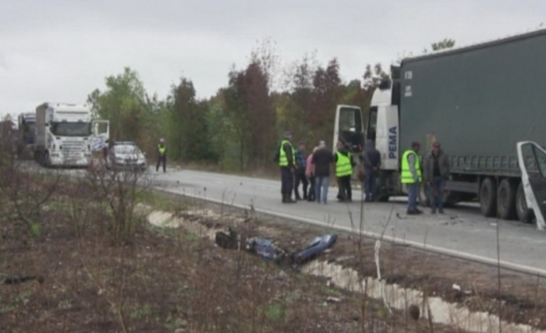 Задържаха украинския шофьор на тира от тежката катастрофа край Лесово - E-Burgas.com