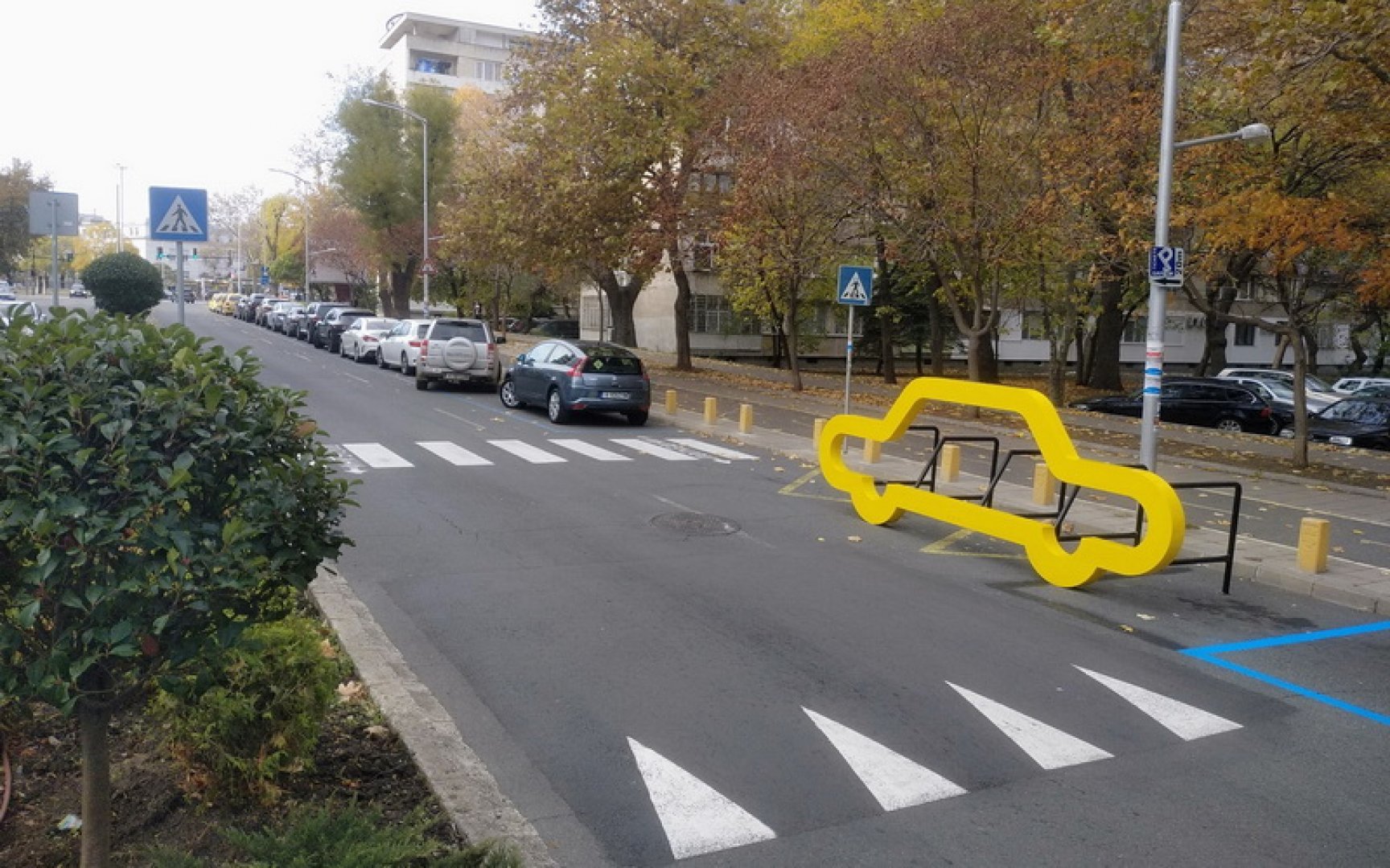 Пътни инсталации ще пазят пешеходци и велосипедисти в Бургас  - E-Burgas.com