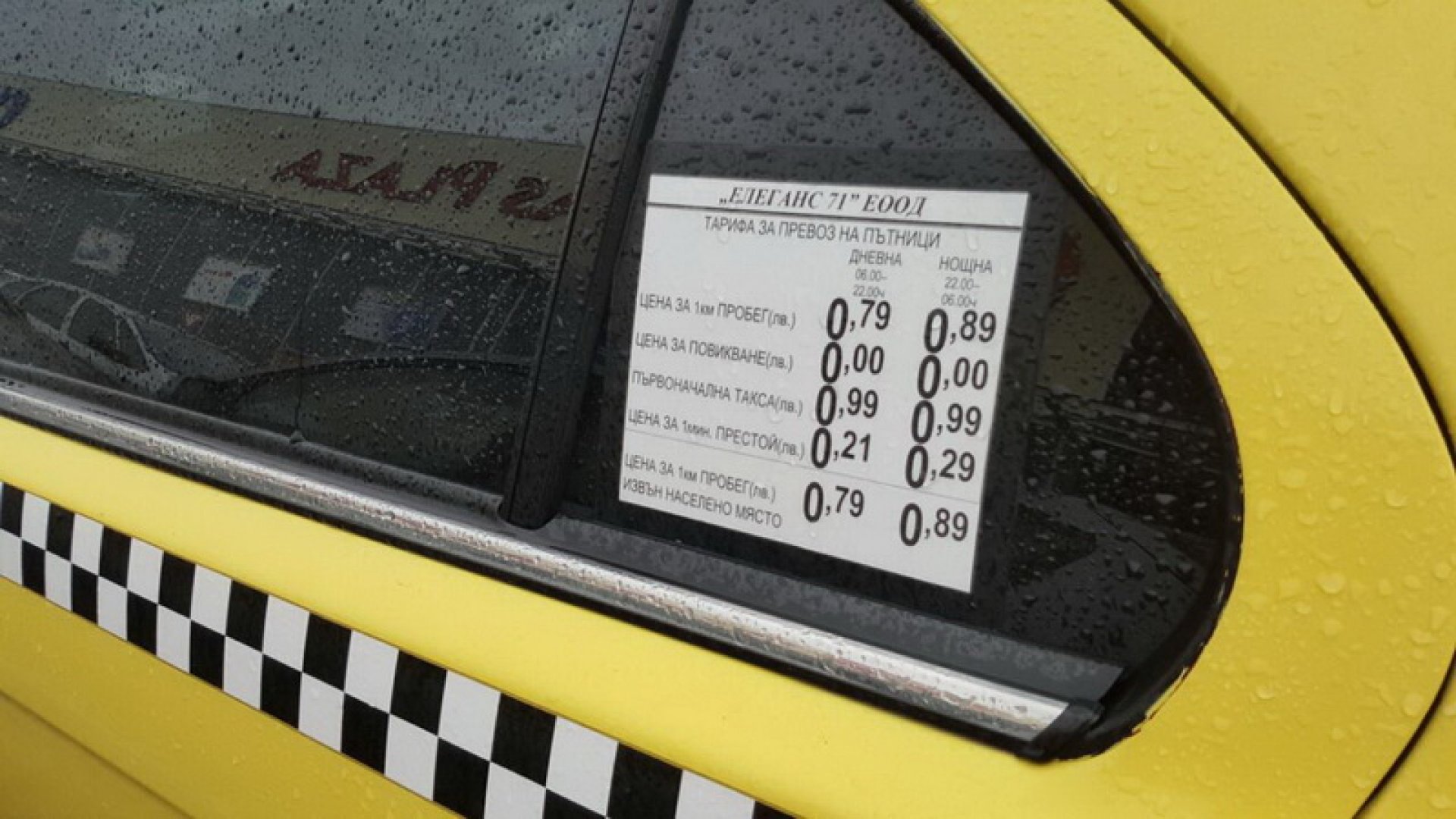 Тарифите на такситата скачат от два до три пъти  - E-Burgas.com