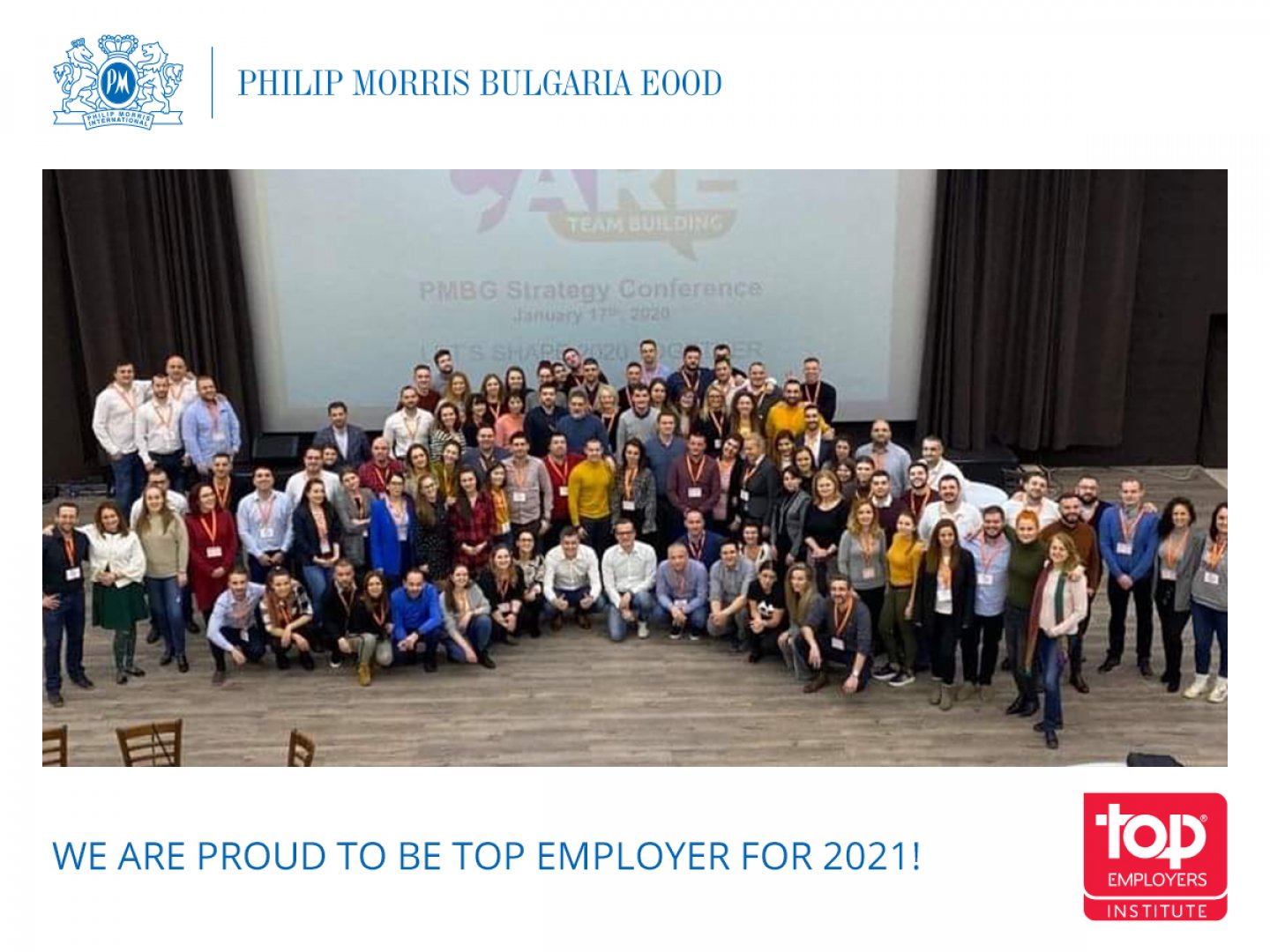 Филип Морис България е отличена като най-добър работодател за пета поредна година - E-Burgas.com