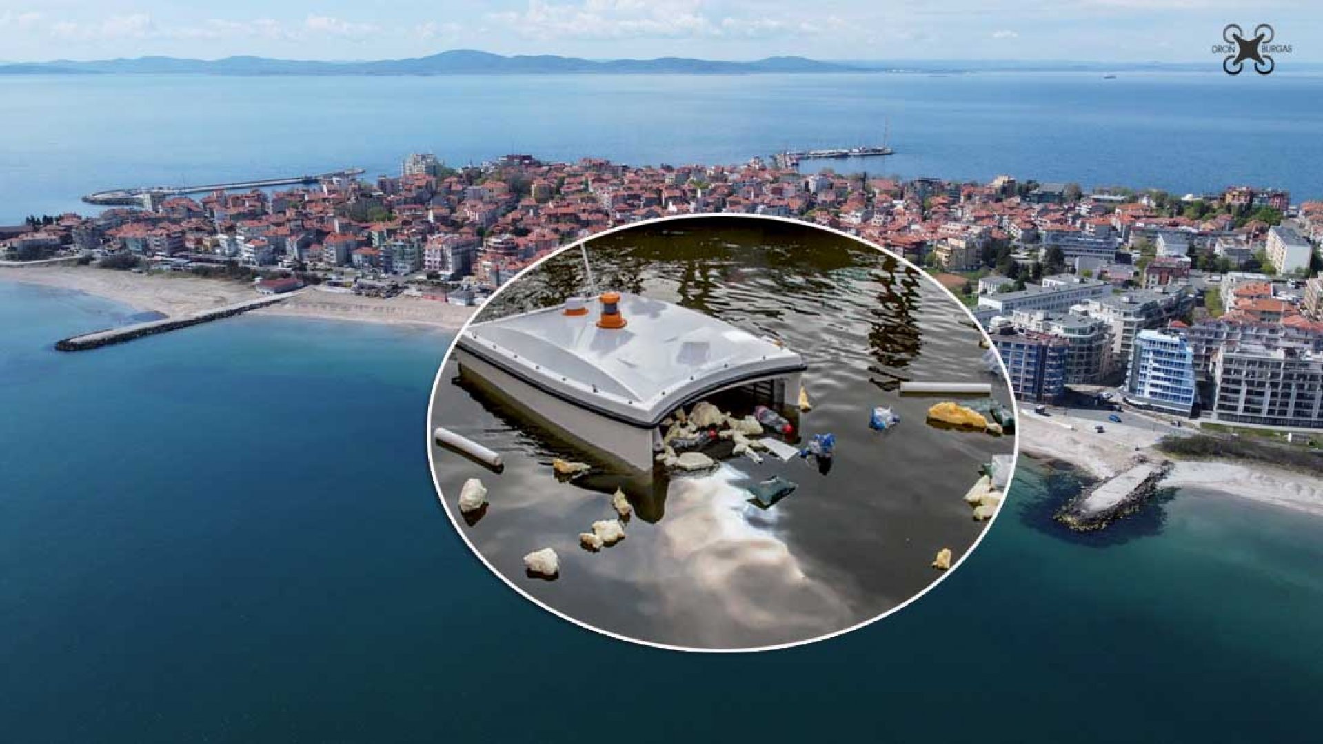 Поморие ще чисти боклуците от морето с водни дронове - E-Burgas.com