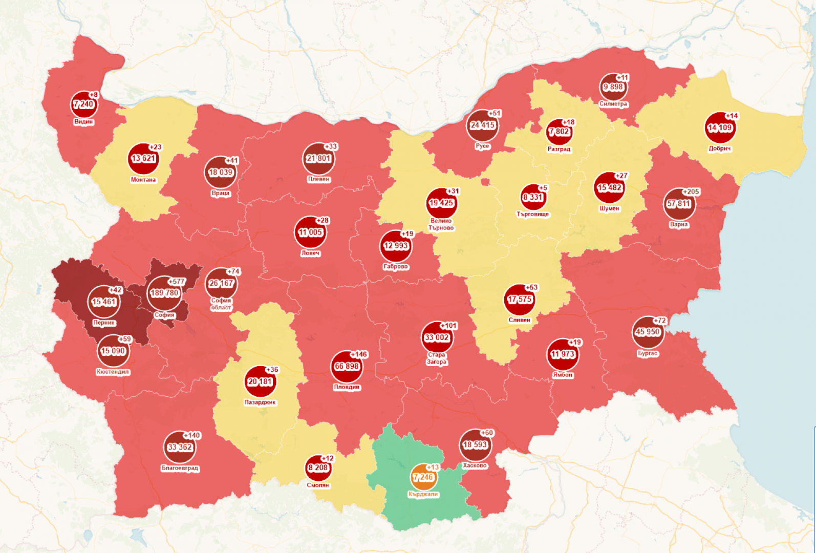 Ковид отново настъпва: Област Бургас се завръща в тъмночервената зона до дни - E-Burgas.com