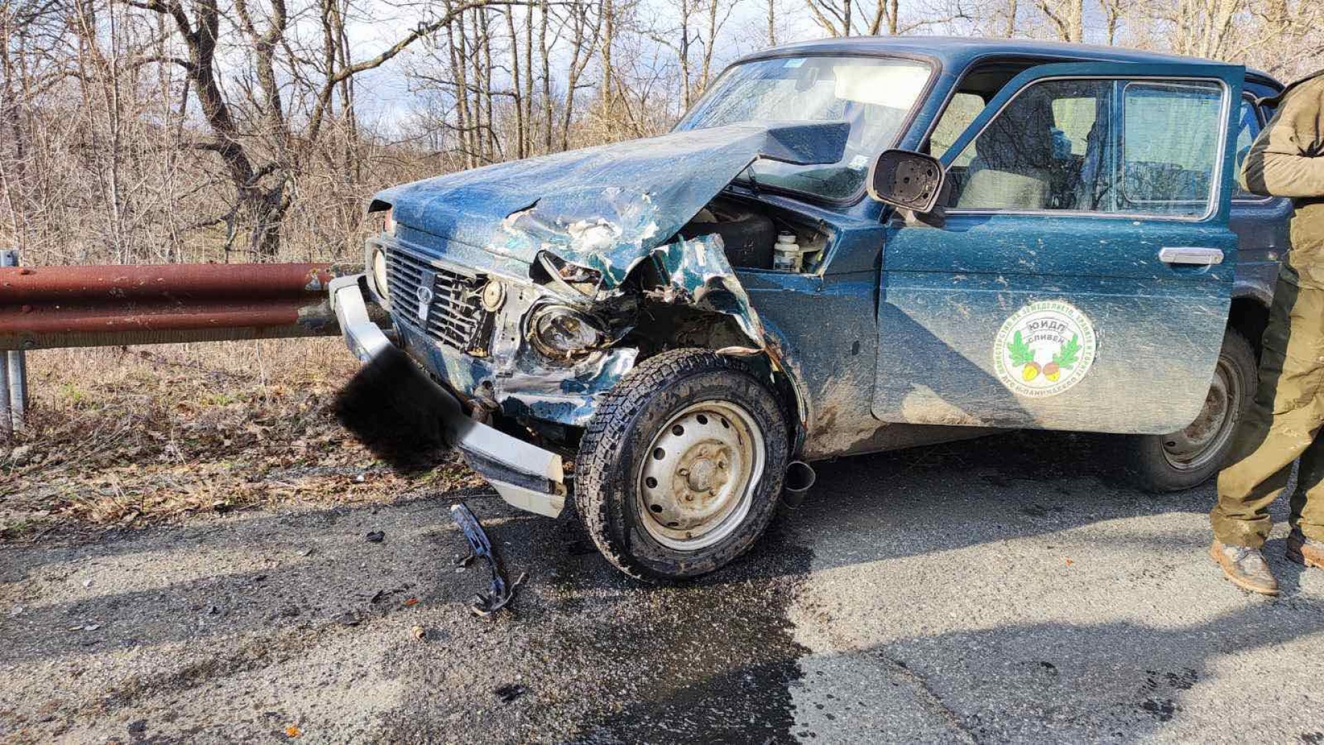 Горски служител пострада при катастрофа със служебна кола край Индже Войвода - E-Burgas.com