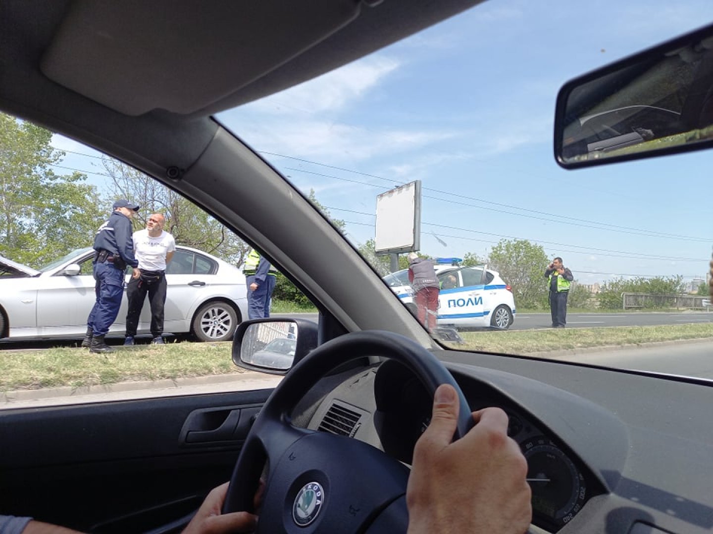 Пиян шофьор предизвика верижна катастрофа на Околовръстното  - E-Burgas.com