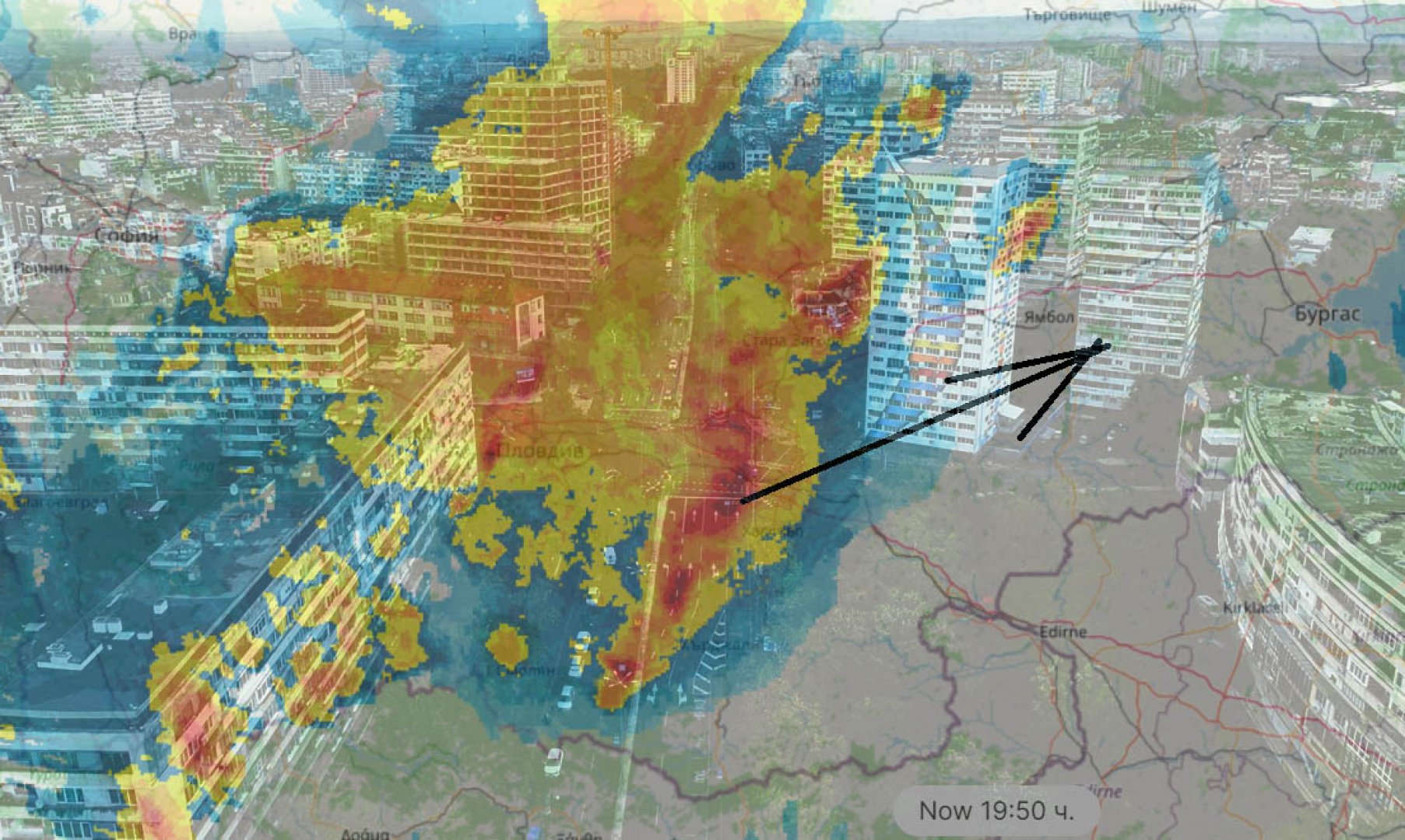 Внимание! Нови опасни бури идват към Бургас и Карнобат тази нощ!  - E-Burgas.com