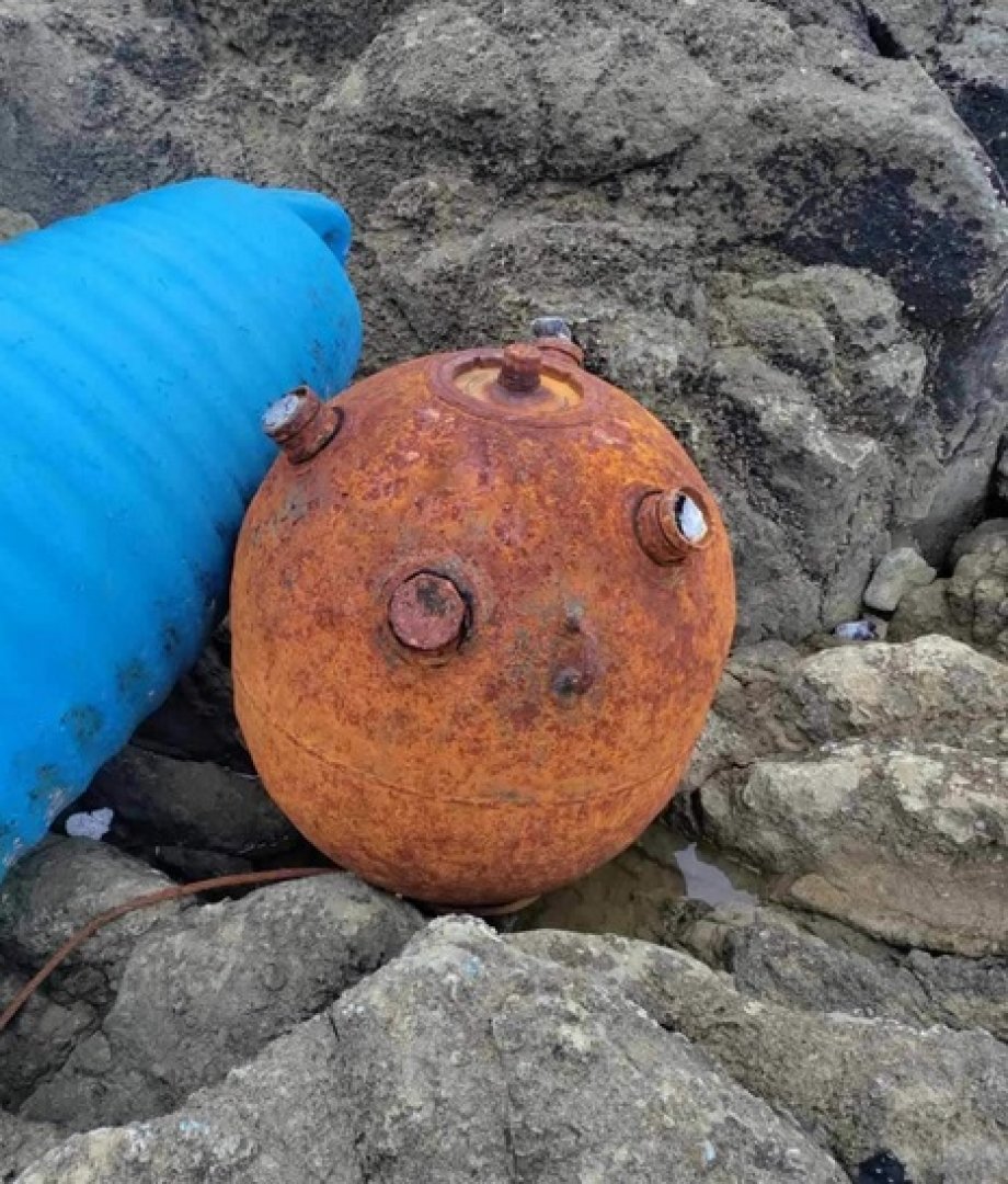 Военни унищожиха поредната морска мина в Южното Черноморие - E-Burgas.com