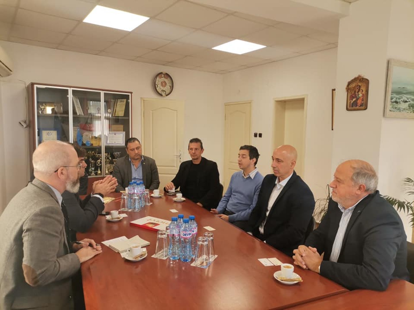 Тихомир Янакиев проведе среща със съветника в Посолството на САЩ в България Чарлз Перего - E-Burgas.com