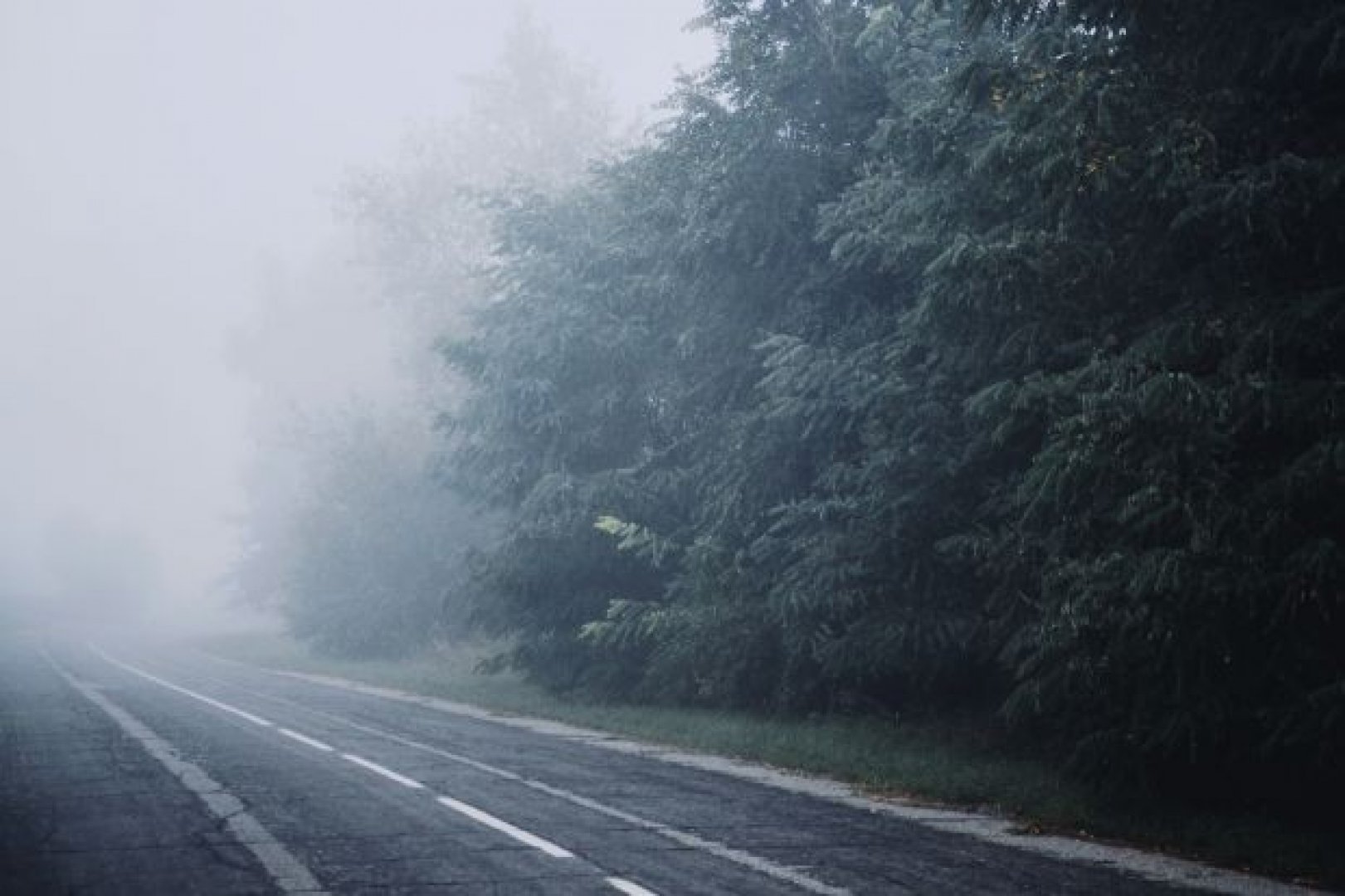 Гъста мъгла затруднява движението край Айтос  - E-Burgas.com
