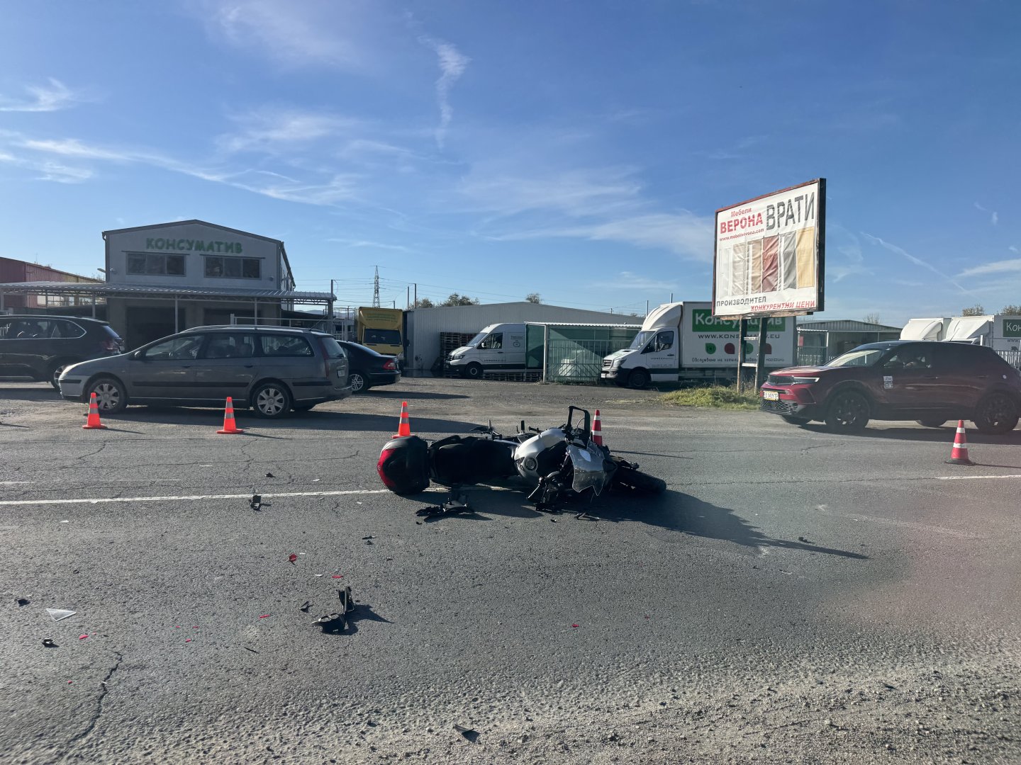 Мотоциклетист пострада при катастрофа на пътя Бургас – Варна - E-Burgas.com