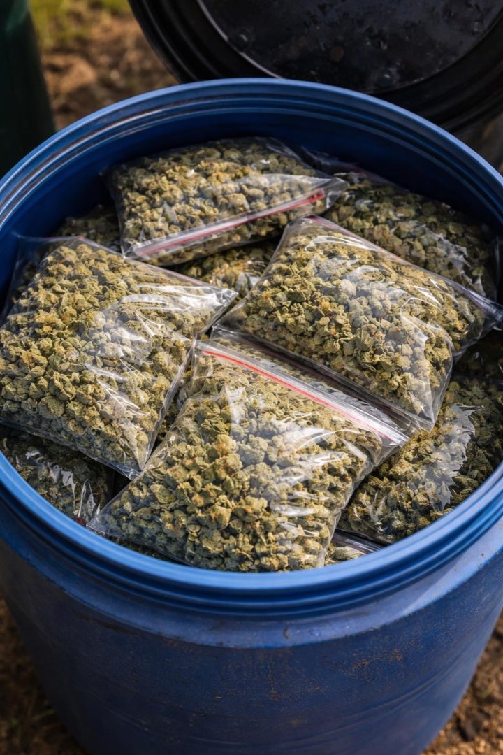 Наркотици в бидони, прекурсори и дилър с пликчета: три акции в Бургаско за един ден - E-Burgas.com