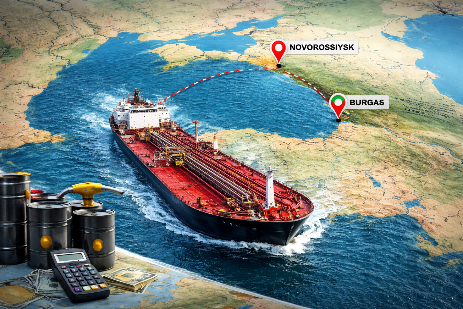 Един ден срещу четири седмици: защо географията решава цената на горивата - E-Burgas.com