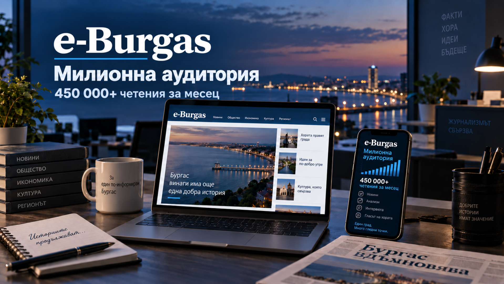 15 години e-Burgas: Благодаря ви, че държите нивото - E-Burgas.com