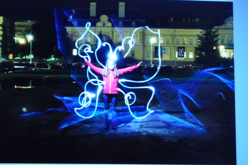 Фантазии, нарисувани със светлина! Това се случи в Бургас - E-Burgas.com