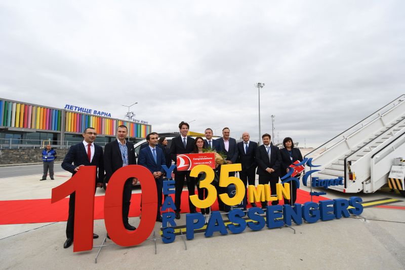 35 милиона пътници за 10 години на летищата във Варна и Бургас - E-Burgas.com