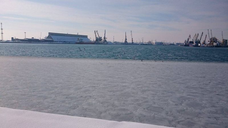 Морето замръзна - E-Burgas.com