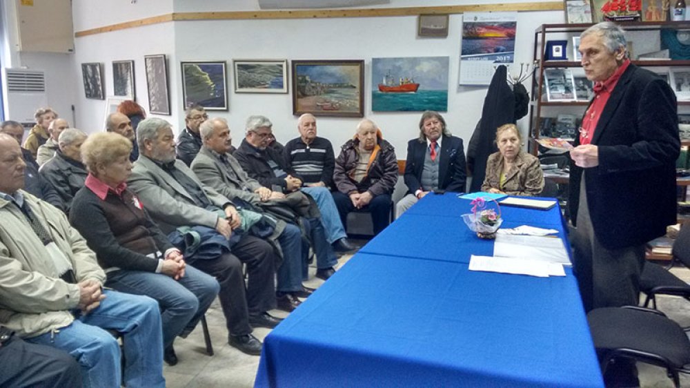 Годишно отчетно събрание проведоха моряците-ветерани в Бургас - E-Burgas.com