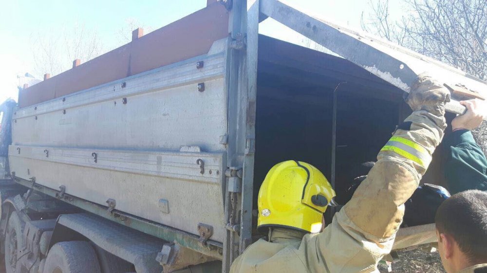 Граничар рискувал живота си, за да спаси мигрантите от горящия камион край Резово (снимки) - E-Burgas.com