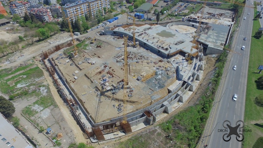 Зала „Арена Бургас“ ще бъде готова до година и половина (Снимки) - E-Burgas.com