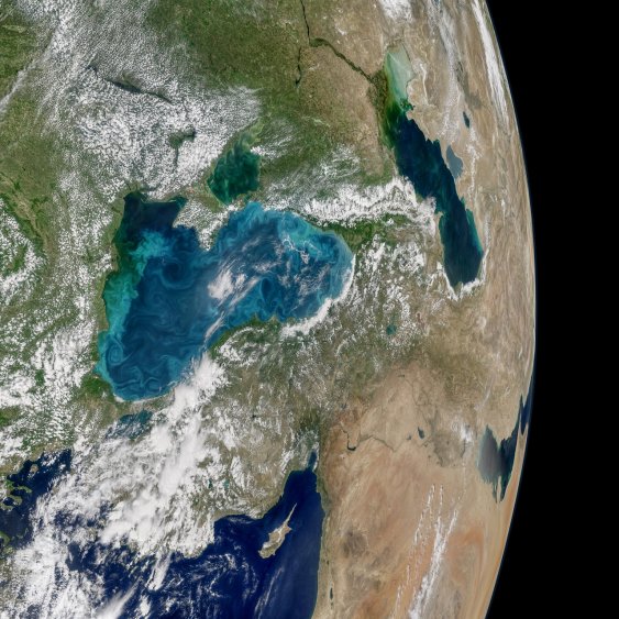 НАСА засне новия тюркоазен цвят на Черно море (Снимки) - E-Burgas.com