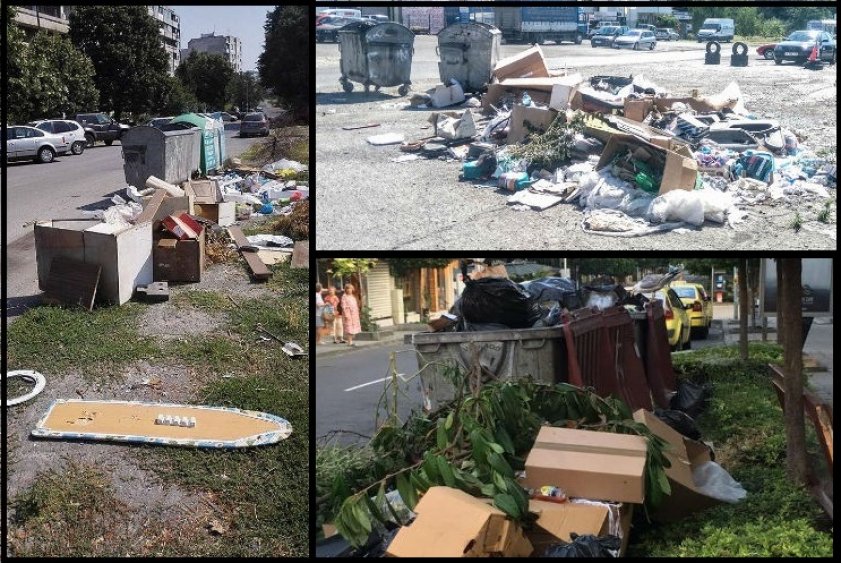 Бургазлии се жалват на кмета: Боклукът прелива от кофите, смрадта е непоносима (снимки) - E-Burgas.com