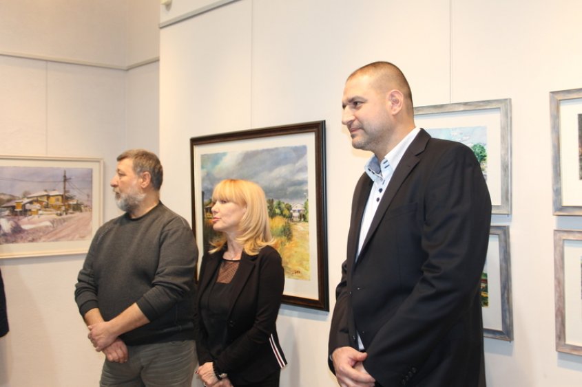 Известни бургаски пейзажи оживяха в изложбата на Добрин Вътев (галерия) - E-Burgas.com
