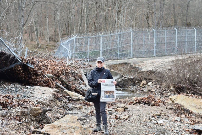 Оградата край Малко Търново продължава да пропада (снимки)  - E-Burgas.com