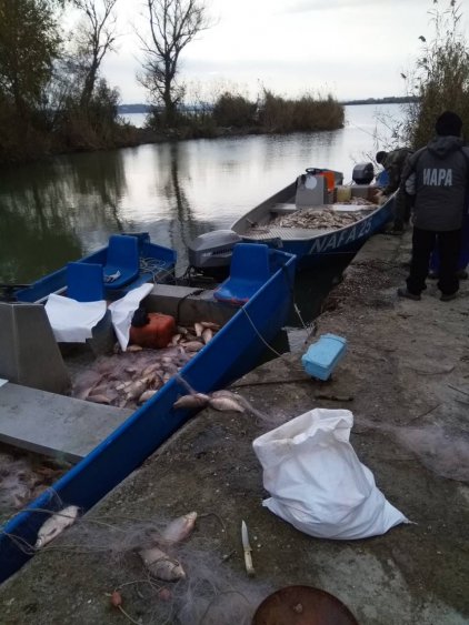 Топ удар на ИАРА в Бургас! Натъкнаха се на мрежи с 1 тон риба на Мандра (Снимки) - E-Burgas.com