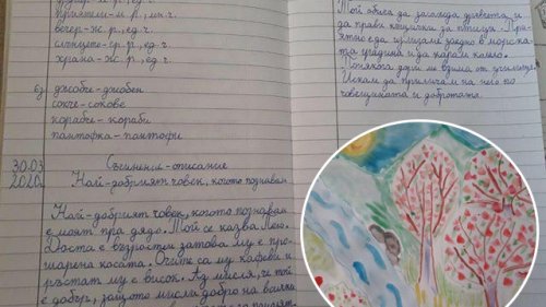 8-годишната Лилия трогна Бургас с писмо до прадядо си по време на извънредното положение - E-Burgas.com