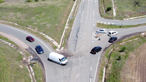 Почти нулев трафик на магистралата на входа на Бургас (Снимки) - E-Burgas.com