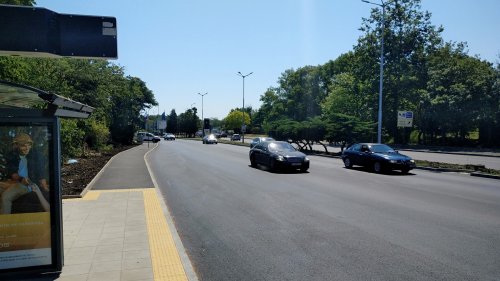  Движението по ремонтираната ул. „Транспортна“ е неограничено и вече без задръствания - E-Burgas.com
