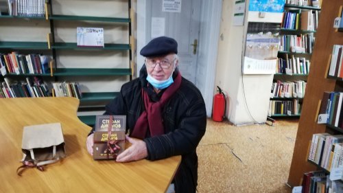 Стефан Диомов подари новата си книга на РБ 