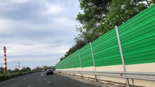 Завършва изграждането на шумозащитната стена край „Сарафово“ - E-Burgas.com