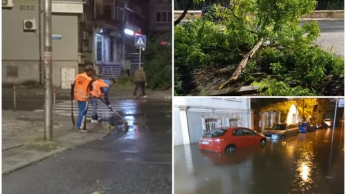Наводнения, аварии и паднали клони в Бургас след проливния дъжд (снимки) - E-Burgas.com