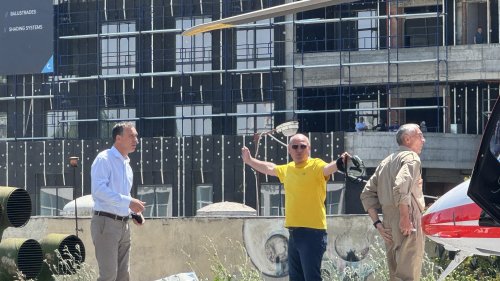 Спешен хеликоптер кацна на площадката на Окръжна болница – Бургас - E-Burgas.com