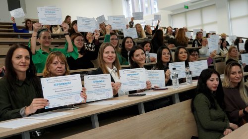 62-ма педагози от бургаски детски градини успешно преминаха обучение в Бургаския държавен университет - E-Burgas.com