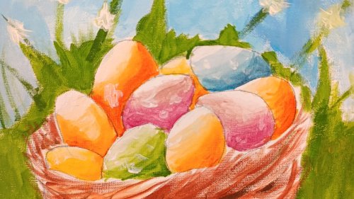 Деца от Бургас рисуват доброта: великденски пленер обедини училища и академия в кауза за възрастните - E-Burgas.com