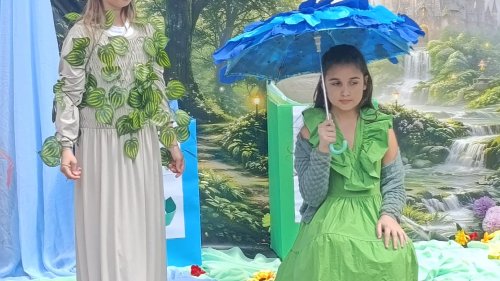 ОУ „П. Р. Славейков“ отбеляза Деня на Земята с еко празник и силни послания от децата - E-Burgas.com