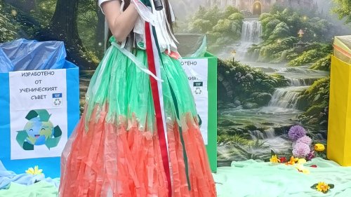 ОУ „П. Р. Славейков“ отбеляза Деня на Земята с еко празник и силни послания от децата - E-Burgas.com