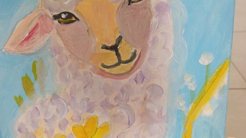 Деца от Бургас рисуват доброта: великденски пленер обедини училища и академия в кауза за възрастните - E-Burgas.com