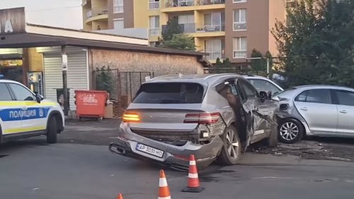 ТЕЖКО ПТП В СЛЪНЧЕВ БРЯГ: автомобил помете коли и стигна до района на „Вива Клиник“ - E-Burgas.com